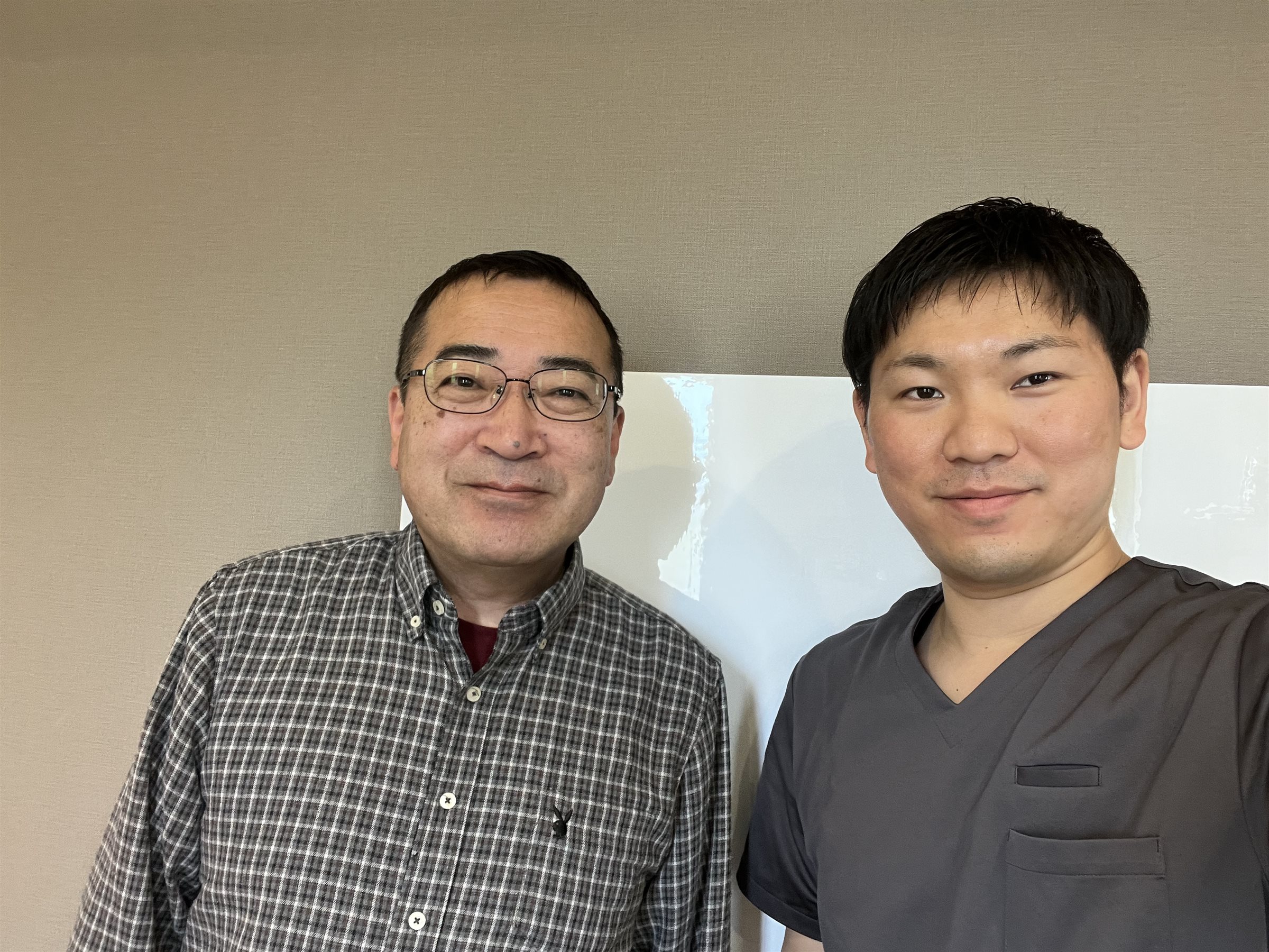 患者様との2ショット写真